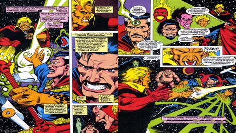 Thanos vs Doctor Strange (Classic) .